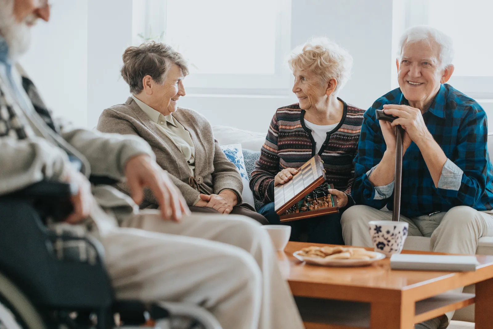 Centrul seniorilor Leordeni 3