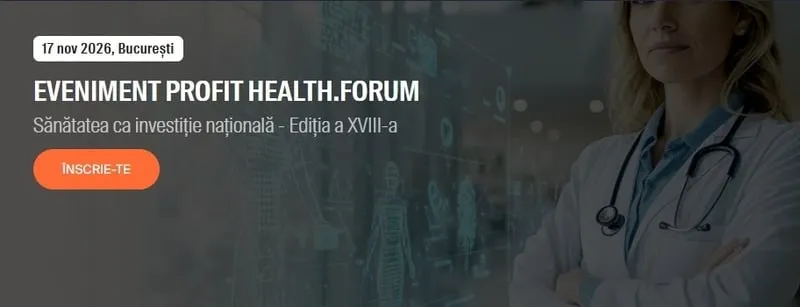 Profit.ro Health.forum, ediția a XVIII-a, pe 17 noiembrie: investiții private și finanțare în sănătate